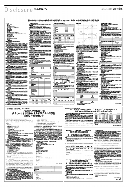 景顺长城四季金利债券型证券投资基金17年第1号更新招募说明书摘要 中国证券网 上海证券报主办